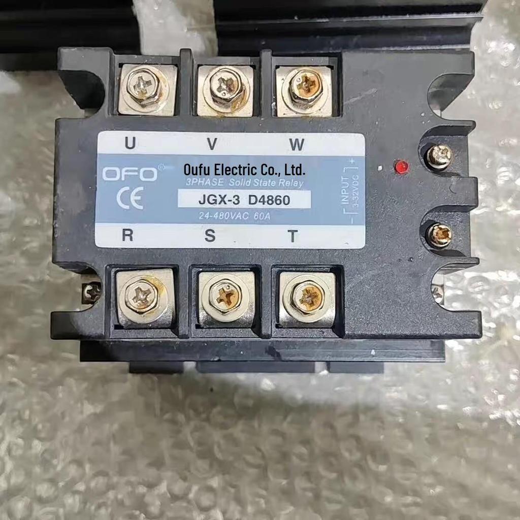 OFO Ou Fu Three-Phase Solid State Relay JGX-3 D4840 A4880 48120 150A DC/AC