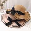 Hot Selling Beach Vacation Hats Women's Straw Hats Summer Beach Sun Hats, Women's Travel Versatile UV Resistant