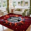 Tapis Velours Cristal Design Bayern Munich Tapis Décoratif Doux pour Chambre à Coucher Entrée