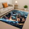 HD WOW World of Warcraft Game Demon Hunter Arthas Living Room Non-Slip Area Rug Carpet for Bedroom Playroom Sofa,Home Doormat