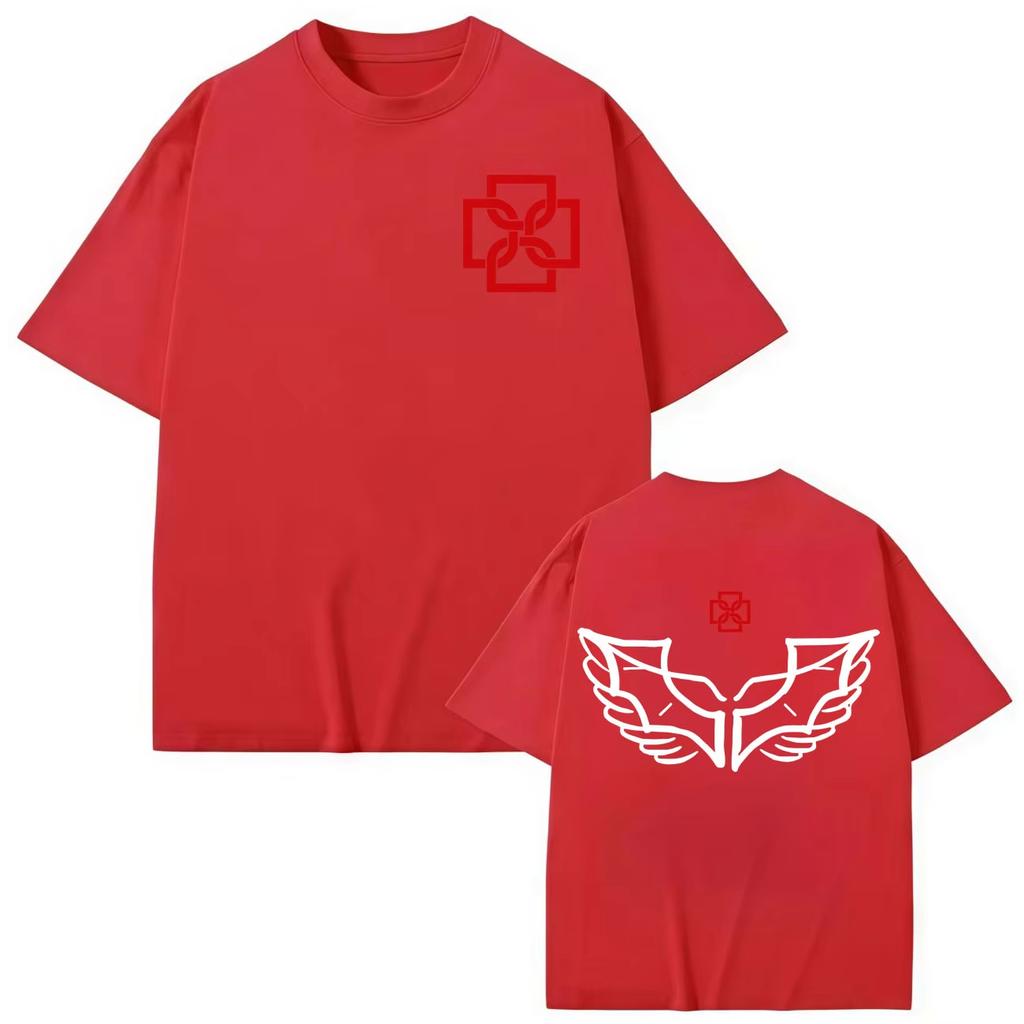 Rapper Duki Springsummer Print Tshirt Men Women Hip Hop Fashion Short Sleeve Top Summer Casual pure Cotton T Shirt Streetwear