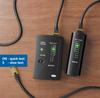Black LAN TESTER RJ45 LED NETWORK CABLE TESTER RJ11RJ12
