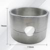 Small DIY Metal Jewellery Casting Mould Compact Jewelry Casting Pot For Rings Casting Sand Box For Jewelry Repairing