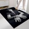 Rock Legend Johnny Halliday carpet Suitable for all seasons Home Decor Doormat Office chair cushion Protective pad