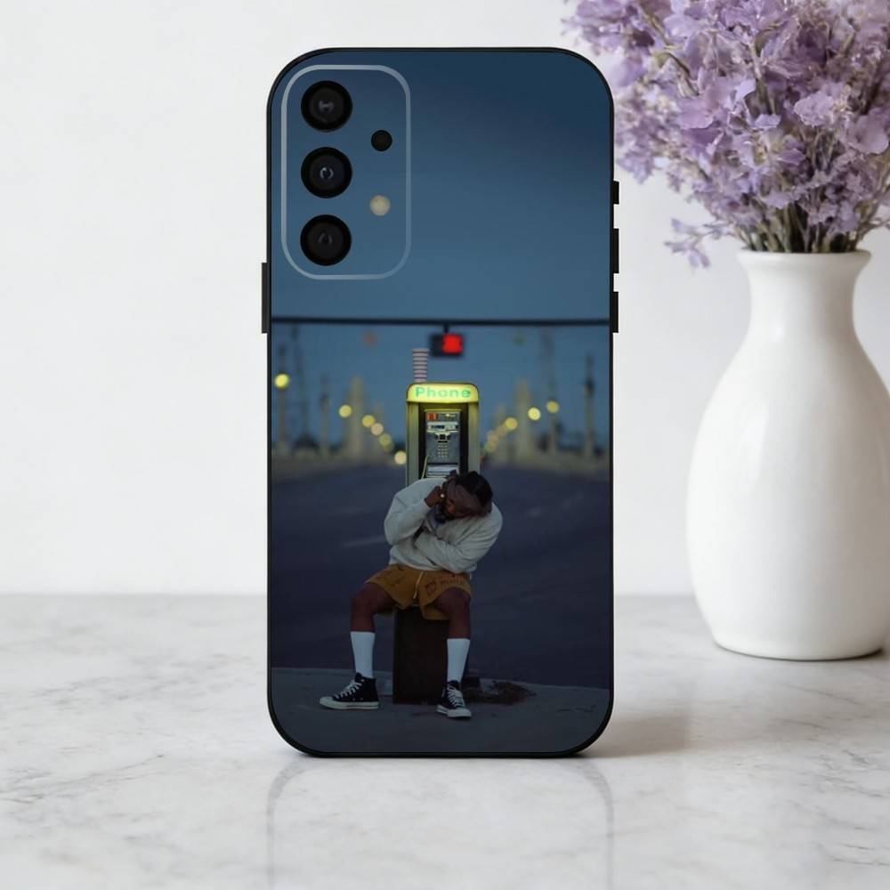 K-Kendrick-K Rapper L-Lamar-R Phone Case For Samsung Galaxy A73,A72,A71,A70,A53,A52,A51,Soft Silicone Black Cover