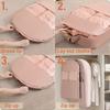High-Quality Space-Saving Self-Compressing Hanging Storage Bag - Side Opening Design, Durable Fabric Garment Organizer with Up To 40% Compression Rate