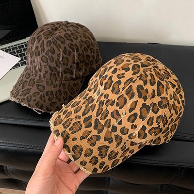 Retro Leomuster Baseballkappe Lässige Schirmmütze Für Damen Herren Vielseitig Hip-Hop Outdoor Sonnenschutzmütze Geschenke