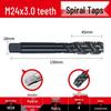 Cobalt Nitride Spiral Tap for Stainless Steel (Drill Bit: M4, M5, M6, M8, M10)