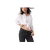 Levis Plain Minimalist Comfortable Polo Long Sleeve Shirt Women Shirts White A8745-0002