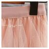 Irregular Mesh Women's Skirt Autumn/Winter 2025: Multi-Layer Cake Puffy Long Skirt, Super Fairy Temperament Dress
