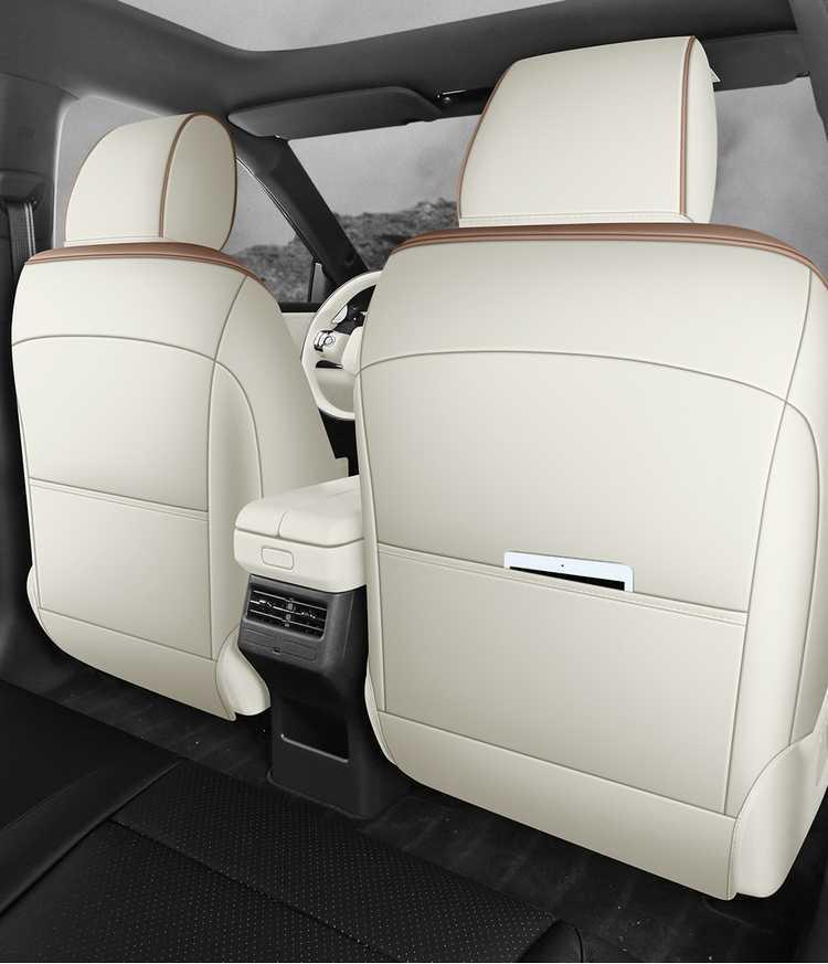 GAC Toyota IZOA 3x Leather Seat Covers: Full Coverage, Four Seasons