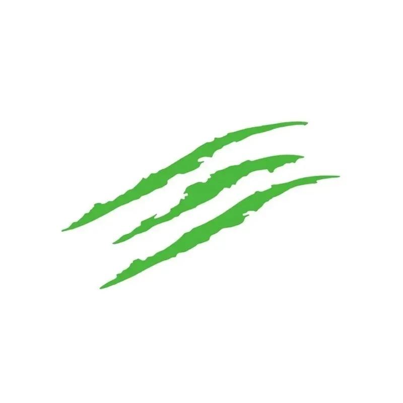 2024 New Design Monster Claw Marks Headlight Vinyl Decals Car DIY Stickers Stripes Scratch Decoration Universal for All Cars