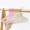 5pcs Pet Clothes Hanger Artifical Pearl Bow Rack Dog Hanger Plastic Pearl Bead Clothes Hangers Cat Clothing Kid Hangers Orga