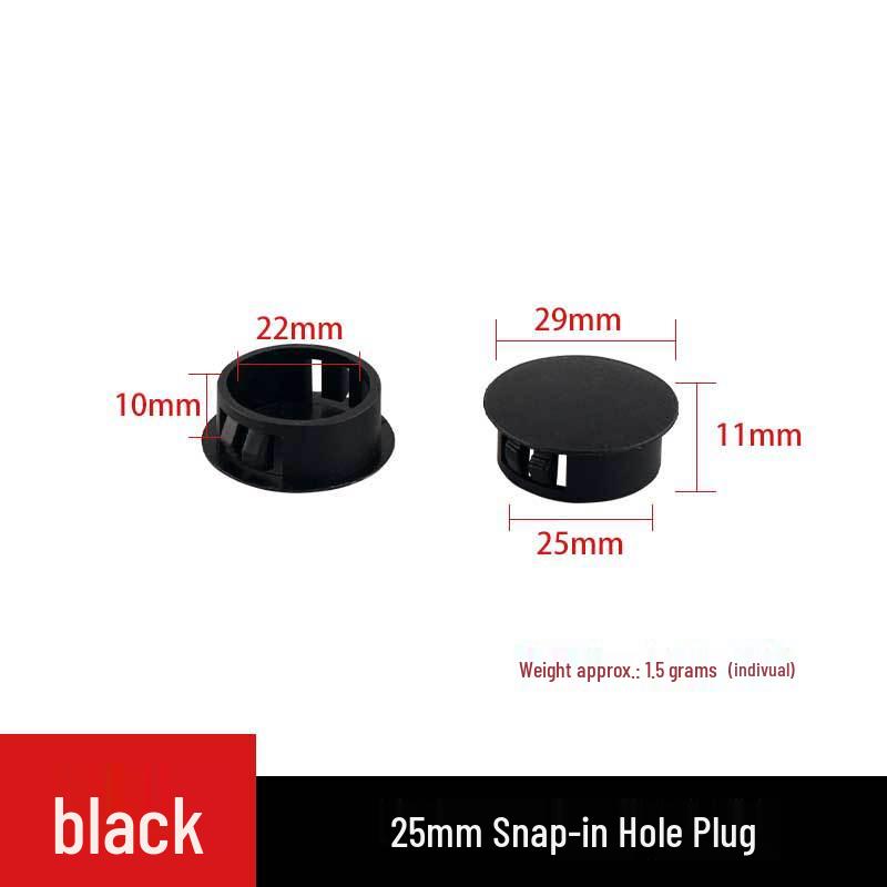 

Nylon Snap-on Decorative Plastic Hole Plug Cover for Furniture