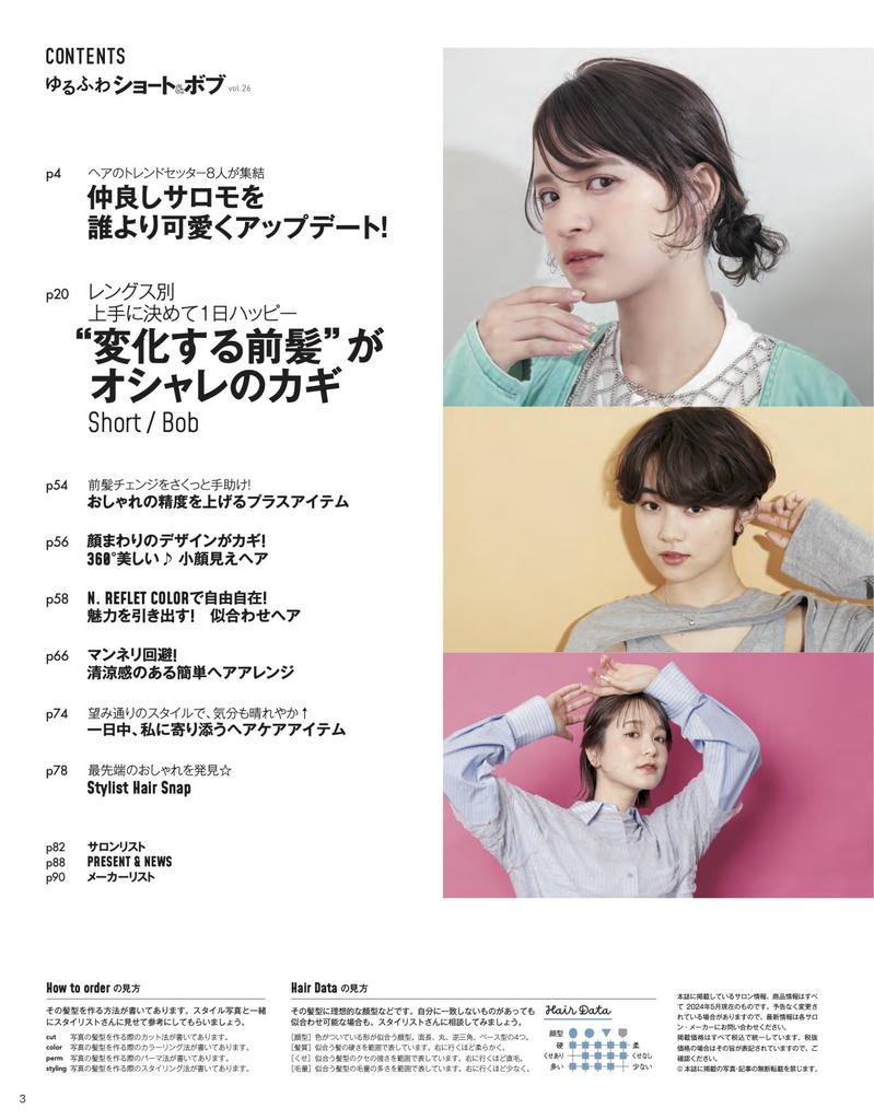 Loose and Fluffy Short Bob & VOL.26 (NEKO MOOK)