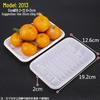 Shixun Disposable Plastic White Trays
