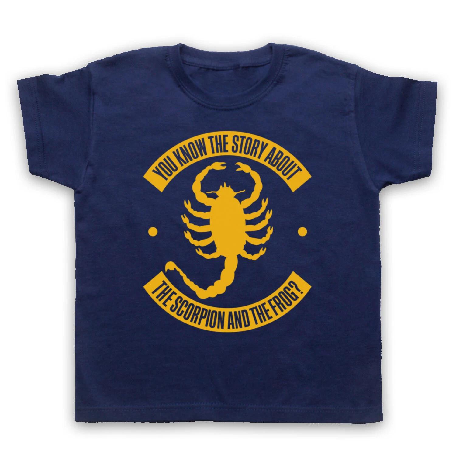 DRIVE FILM THE STORY ABOUT THE SCORPION UNOFFICIAL FROG KIDS CHILDS Boys Baby Children T-shirt 120