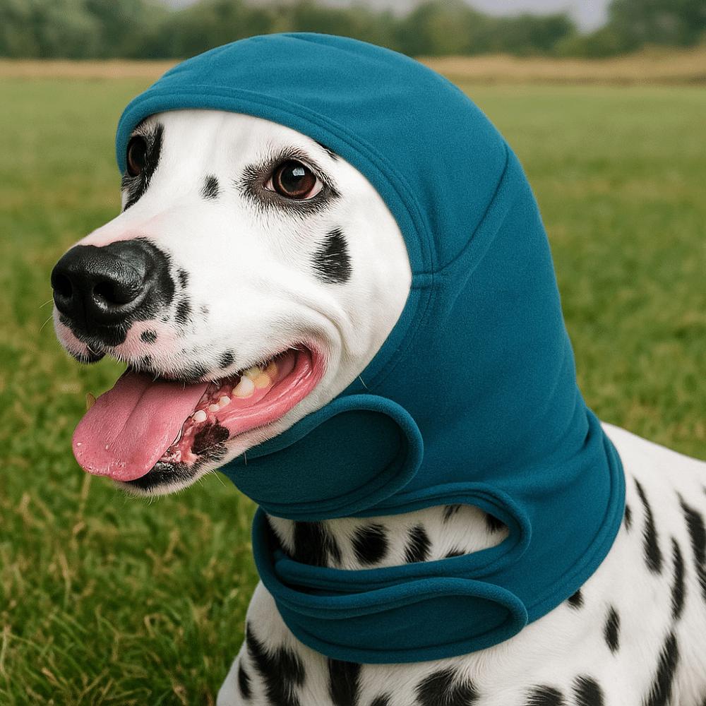 Warm Dog Calming Hood Washable Dog Scarf Hat Pet Accessories Dog Ear Cover Veterinary Visits