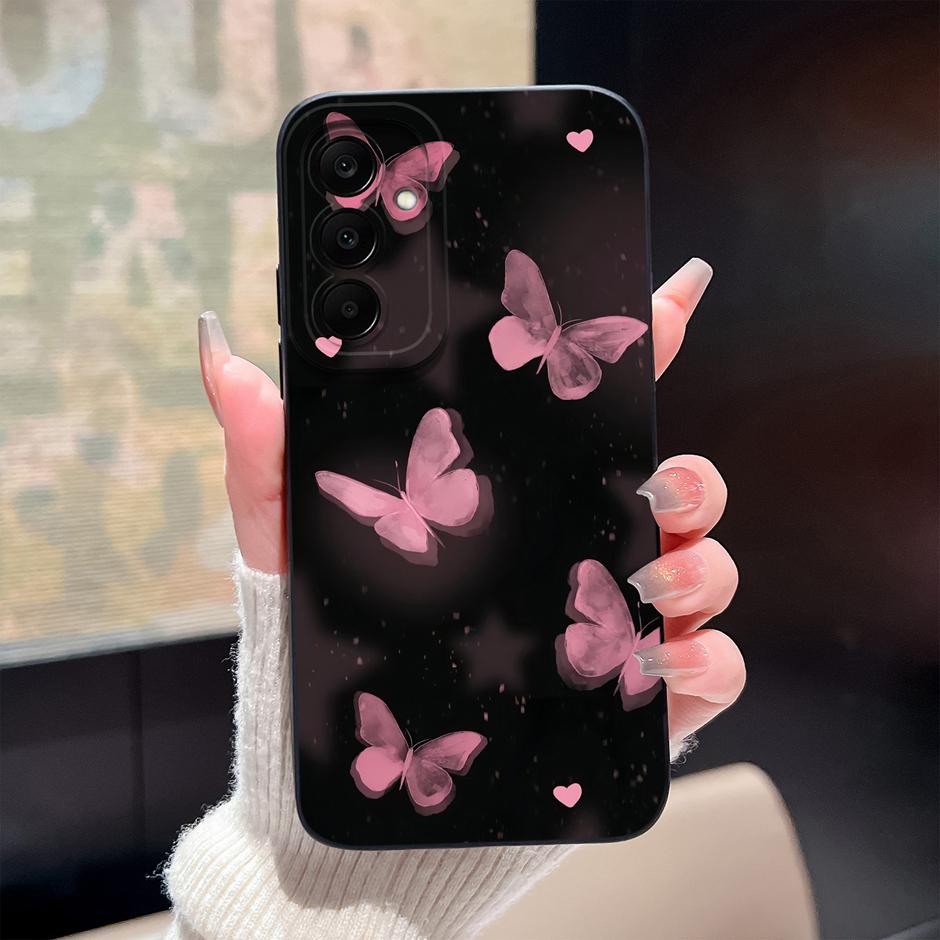 Custodia Per Samsung Galaxy A17 M17 4G 5G Gatto Cartone Animato Carino Copertura Protettiva Morbida in Silicone Per SamsungA17 M17 Fundas GalaxyM17 Coque