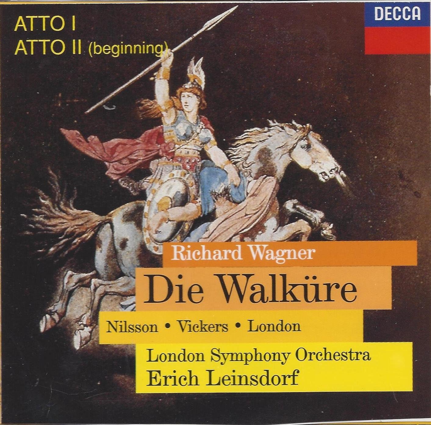 

CD VICKERS:BROUWENSTIJN: - Wagner:Die Walkure LRC01032 Japan Classical Used