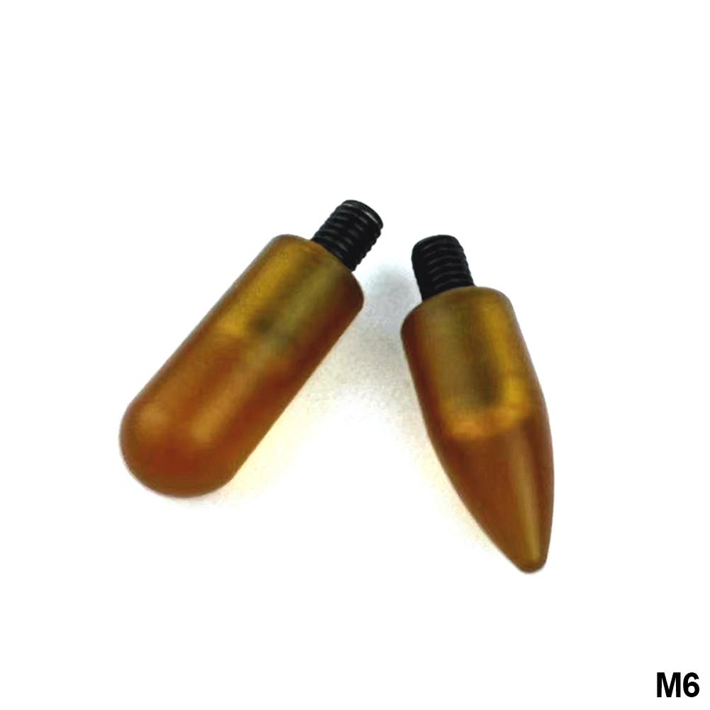 2Pcs Car Dent Removal Tools M6/M8 Thread Repair Hook Repair Rod Tips Accessories Slide Bar Replacement Head Dent Repair Kit