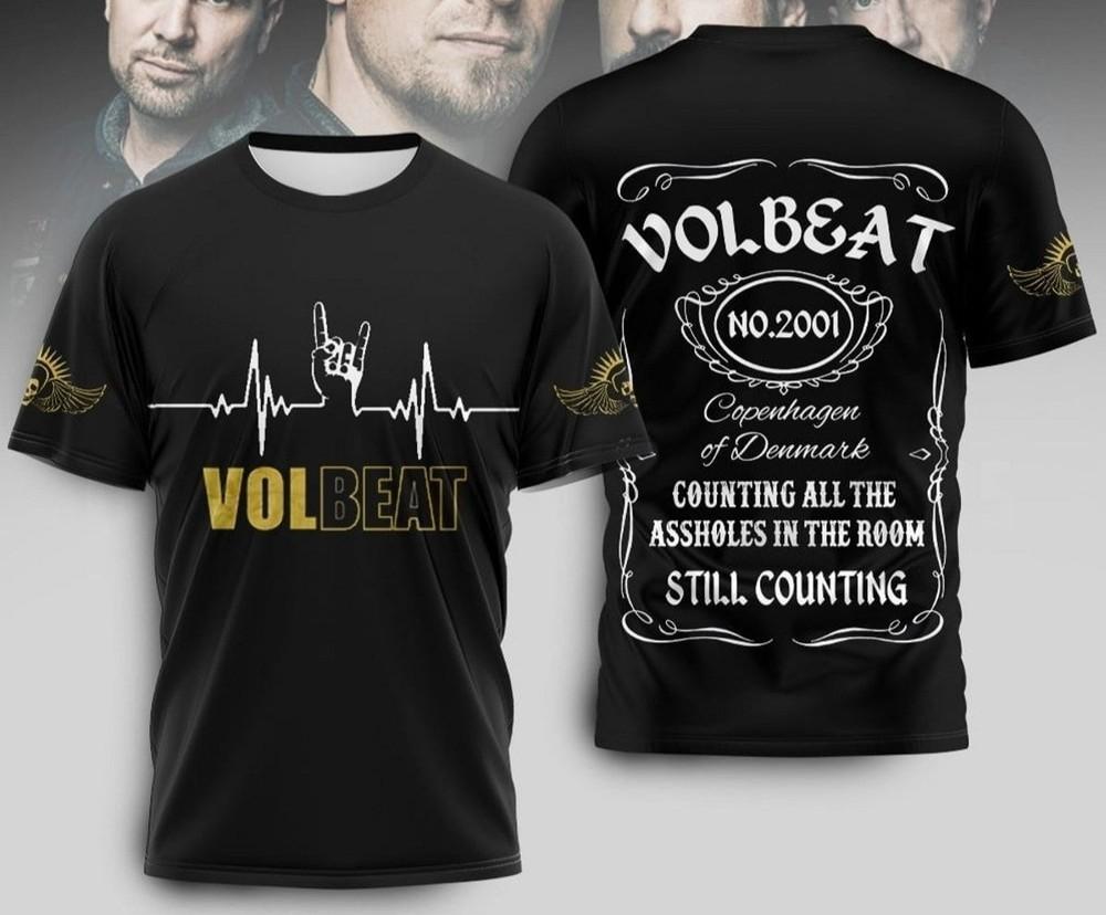 

Volbeat Counting Still Counting All The In The Room 3D T-Shirt 21D581 M