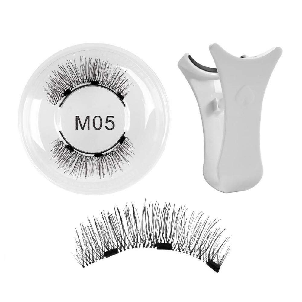 

1 шт. Магнитный набор ресниц - Магнитные накладные ресницы без клея