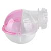 13cm Lovely Hamster Running Exercise Wheel Plastic Small Pet Toy Rat Running Play Toy (Pink)