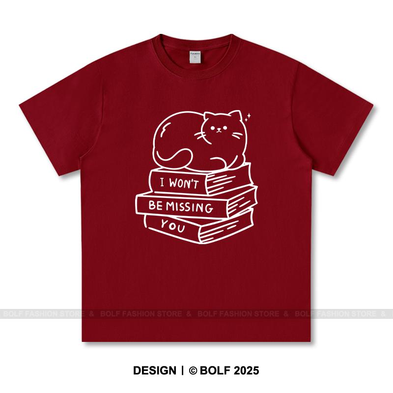 

Женская футболка с принтом «Я не буду скучать по тебе», 100% хлопок, свободные футболки с принтом Savage для мужчин, летние топы, уличная одежда Breakup XXXL вино красного