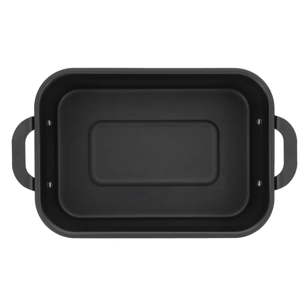 Liberty Corporation Tempura Quadrat Mini Eisen Tief Induktionsgeeignet LD-333 Kochen, Fritteuse,