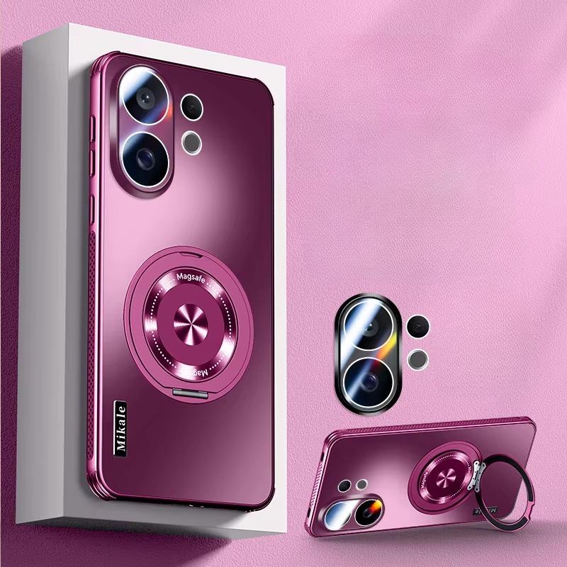 Für VIVO X200 FE Objektiv Kamera Folie Matt Hart Rückseite Hülle für VIVO S30 Pro Mini S 30 Magnetisch für Magsafe Ringhalter Ständer Abdeckung