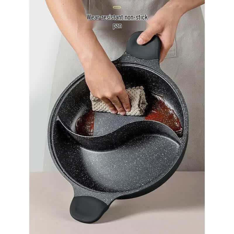 COOKER KING Maifan Stone Non-Stick Mandarin Duck Hotpot