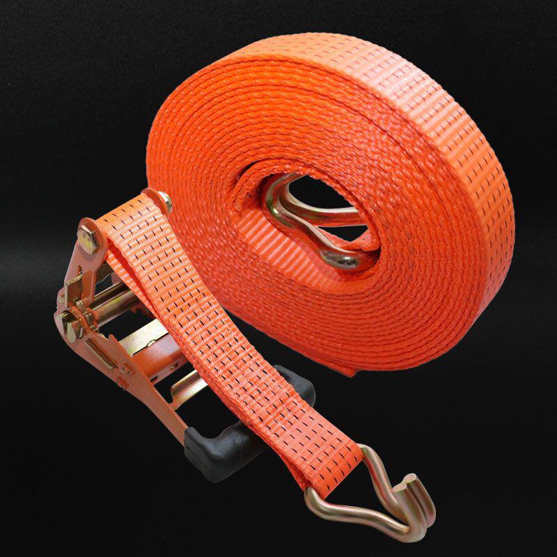 All-Purpose Heavy-Duty Ratchet Tie-Down Straps for Secure Cargo Binding