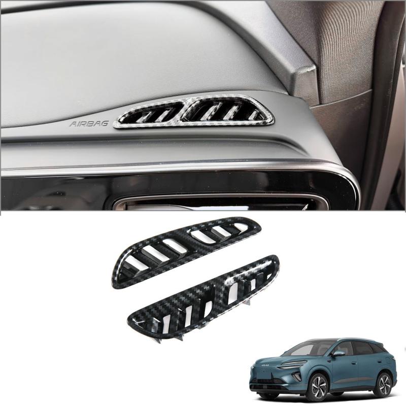 For BYD Sea lion 6 EV DM-i/sealion 06 2025 2026 Interior Accessories ABS carbonfiber window rise switch gear shift panle cover