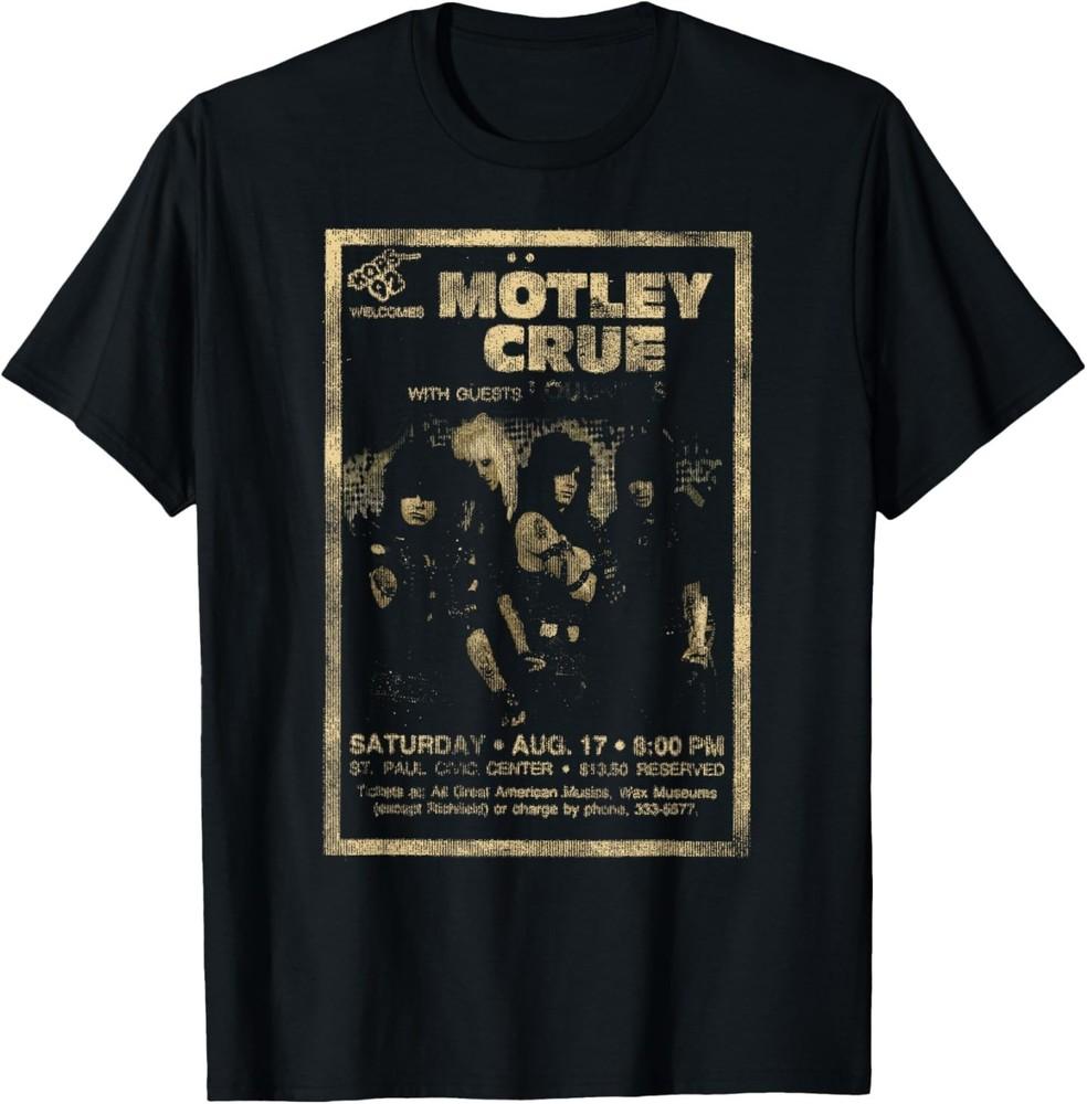 Mötley Crüe - Vintage Flyer T-Shirt
