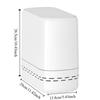 Storage Bucket Waterproof Bin Thickened Desktop Garbage Bin Sealed Trash Can  Kitchen