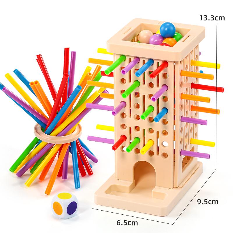 Children's Balance Game: Stick Pulling, Educational Toy for Parent-Child Interaction and Kindergarten Thinking Training