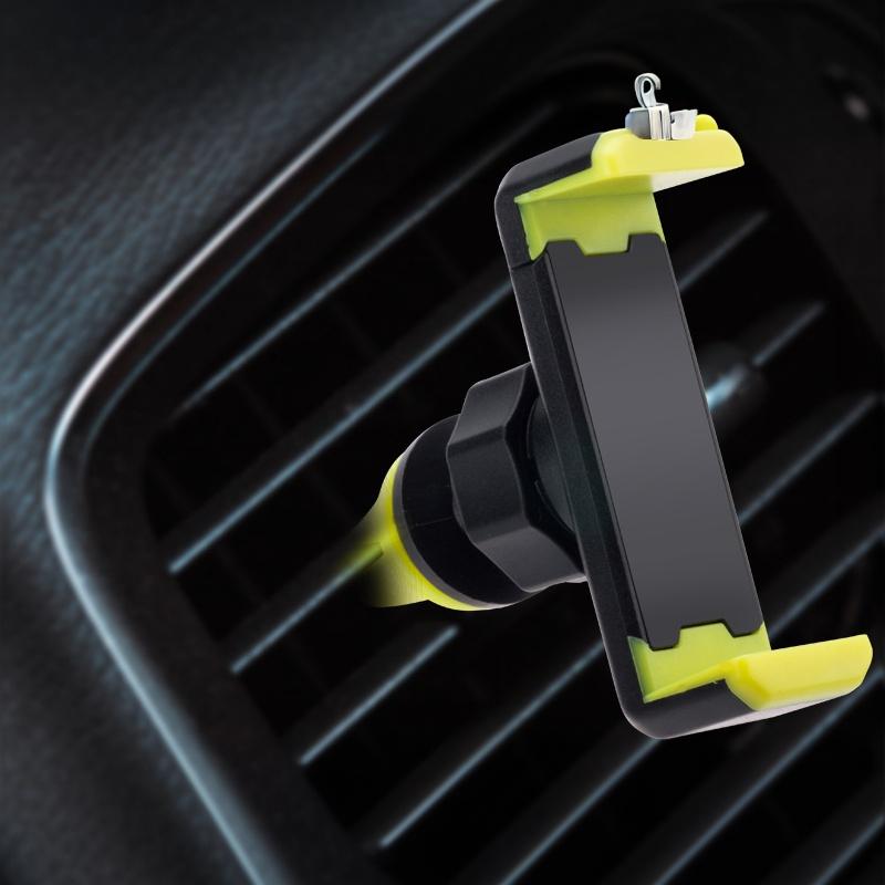 Universal Car Phone Holder Easy Install Air Vent Mount Clip Shockproof Car Phone Stand for Daily Driving Use