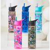 Smiggle Australia Large Capacity Straw Water Bottle for Kids Students Portable Leak-Proof BPA-Free 750ml