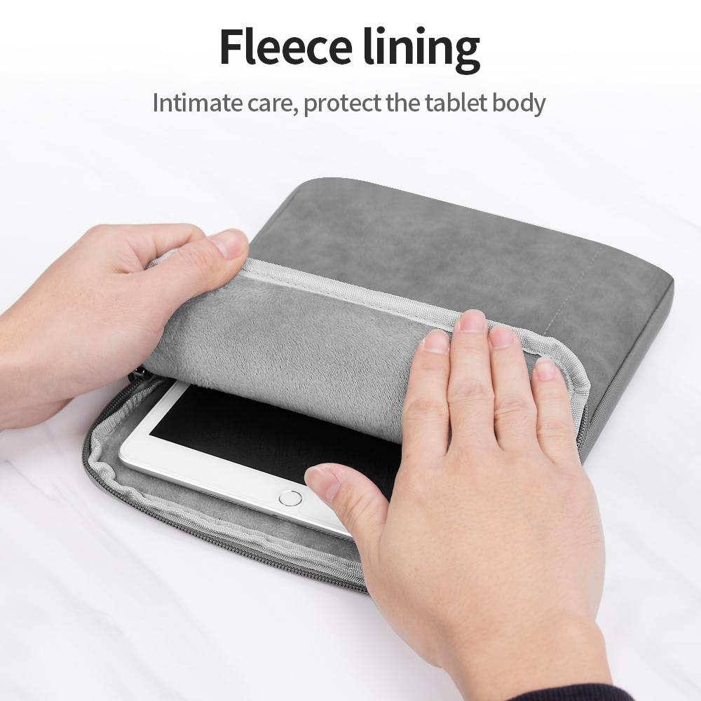 For iPad 9.7-11inch Tablet Shockproof Protective Bag Portable Carrying Case with Lanyard