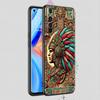 Vintage Totem Painting Soft TPU For Realme 13 12 11 10 9 Pro Plus GT3 GT2 C21 C25 C35 C53 C55 C67 Pro 5G Phone Case Cover Capas