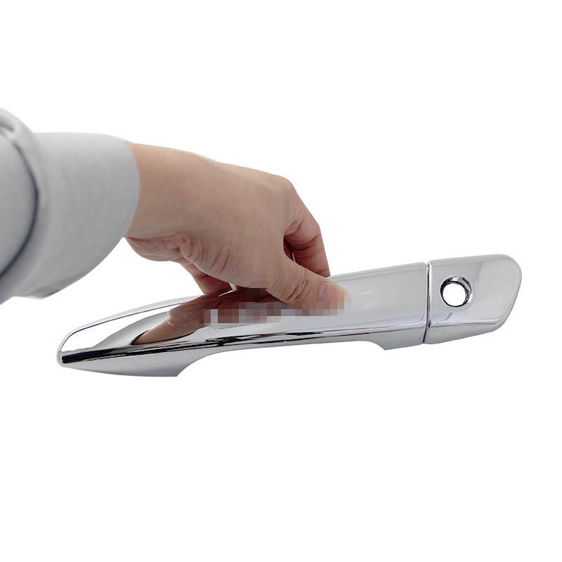 Autocolant pentru mașină cromat ABS pentru acoperirea mânerului ușii, potrivit pentru Lexus RX270/350