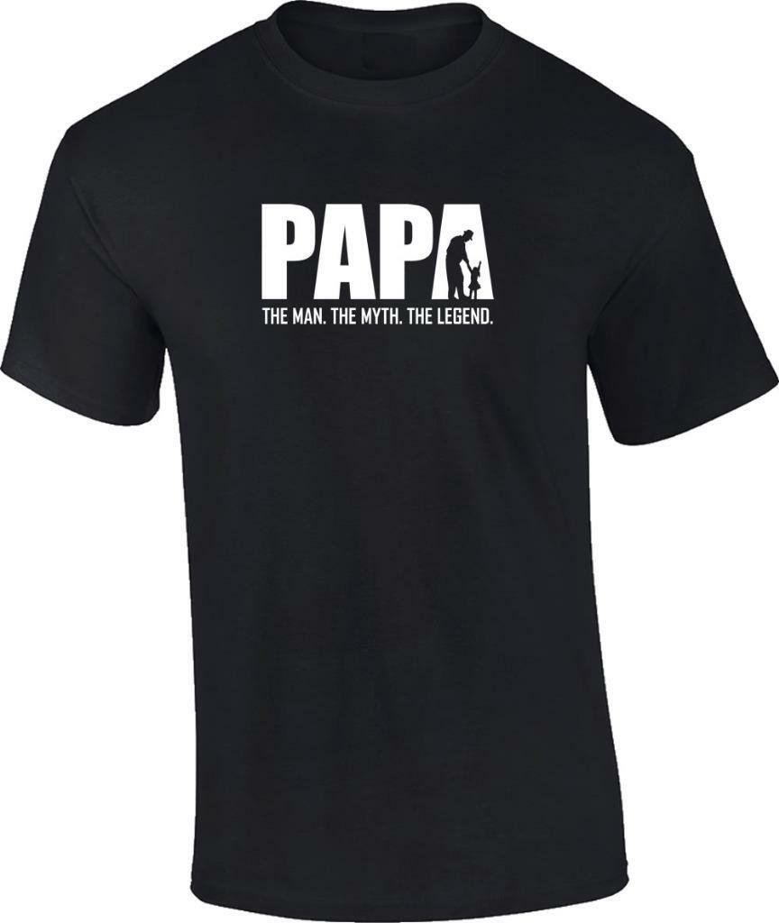 Papa The Man The Myth The Legend T-Shirt S