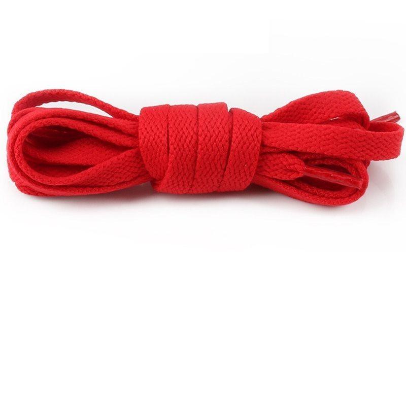Terylene Cotton Shoelace Colorful Flat Shape Sports Casual Shoes Simple Fashion