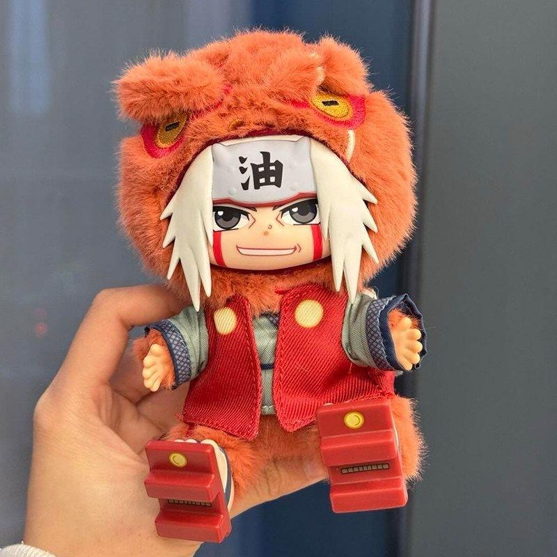 Anime Vinyl Plush Doll Konohagakure San'in Jiraiya Orochimaru Tsunade Stuffed Toy Bag Pendant