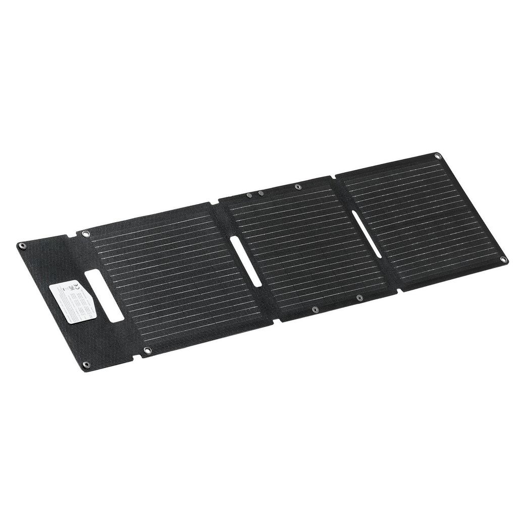 30W Foldable Solar Panel Charger, 16BB N-Type Monocrystalline Solar Panel 24% Efficiency, Ultra-Light Portable with USB-A, USB-A (QC3.0) & Type-C