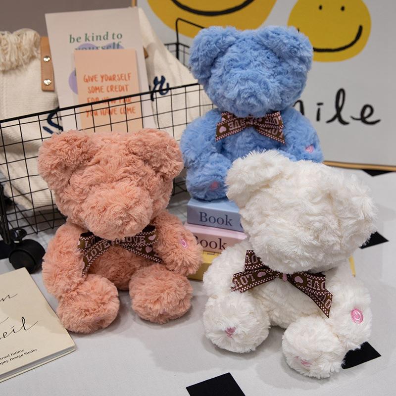 Cute Cute Glowing Bear Teddy Bear Doll Plush Toy Hug Bear Doll Girl Soothing Doll