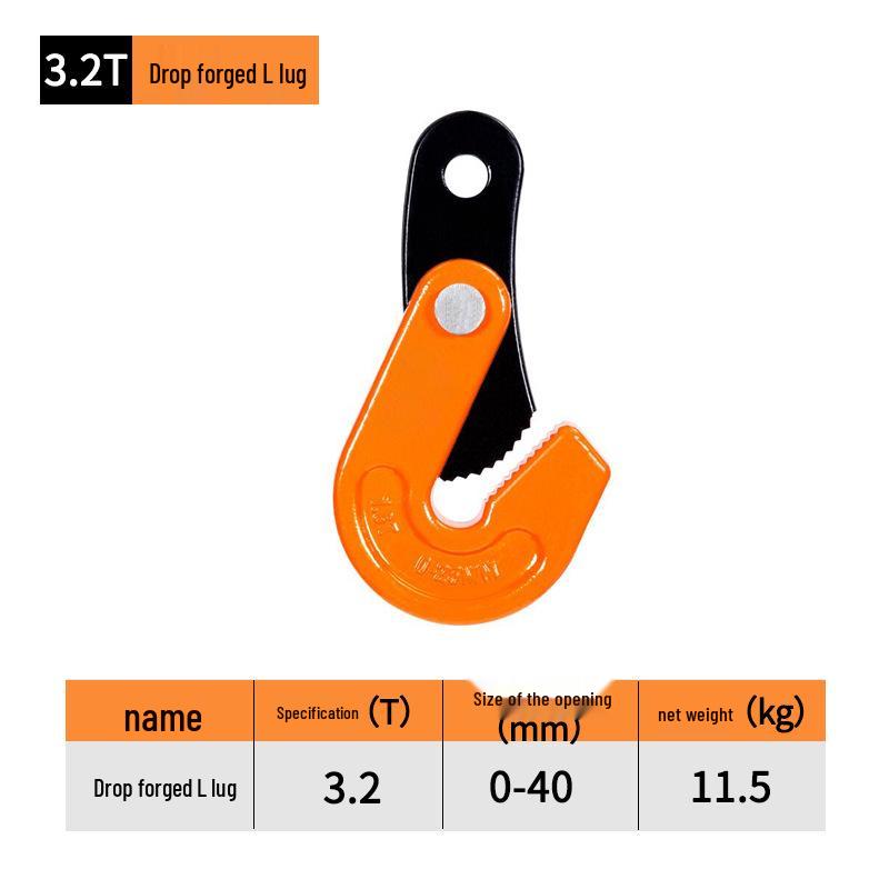 Chenghua Juli Multi-Purpose Lifting Clamp: 1T-5T Capacity for Horizontal, Vertical & Flat Steel Plates