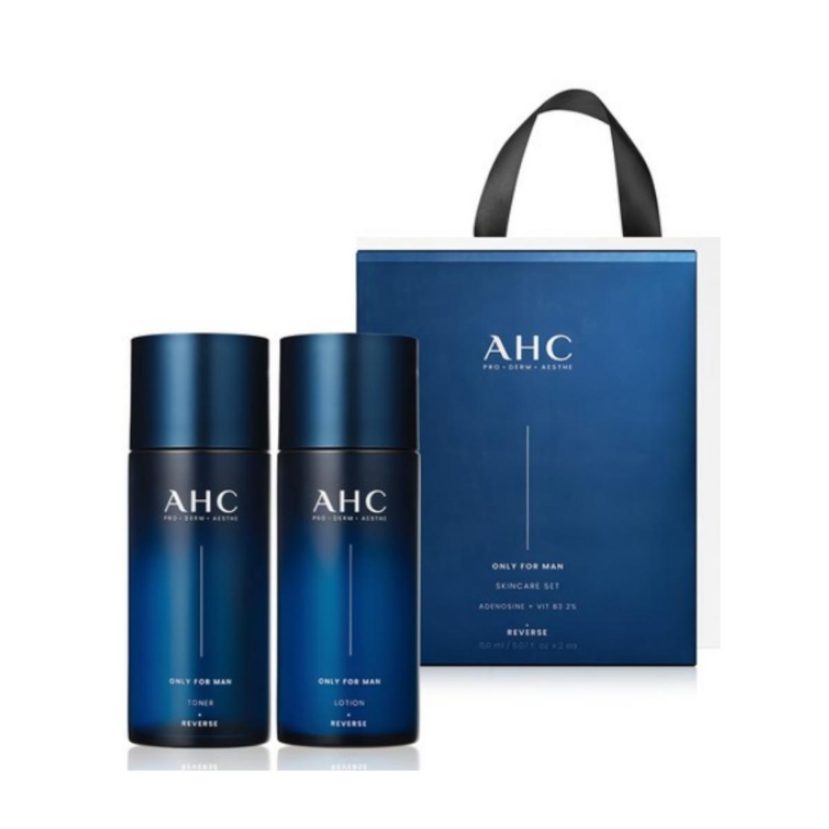 

AHC Только для мужчин Набор по уходу за кожей из 2 предметов 150 мл + Сумка для покупок