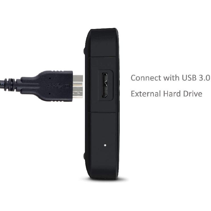 QCEs USB 3.0 Micro Cable, External Hard Drive Cable USB 3.0 Type A Male to Micro B Cord Compatible with Samsung Galaxy S5 Note 3, Camera, External